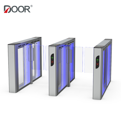Silver Speed Gate Turnstile Fastlane Turnstile