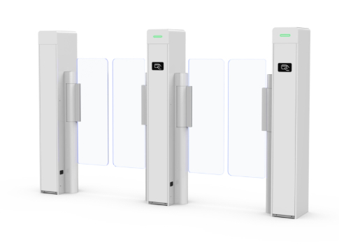 Smart Speed Gate Turnstile Gate Swing Gate Servo Motor for Art Gallery Coffee Bar
