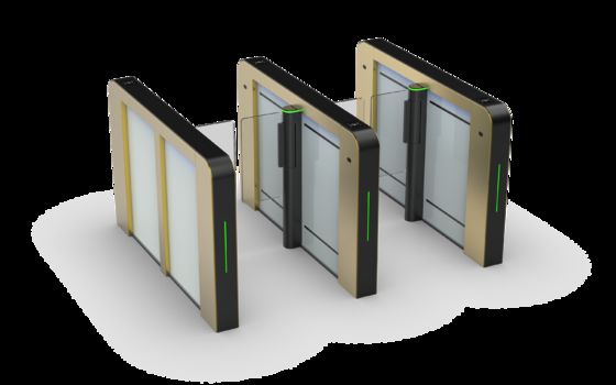 High Speed Pedestrian Turnstile with DC24V Servo Motor