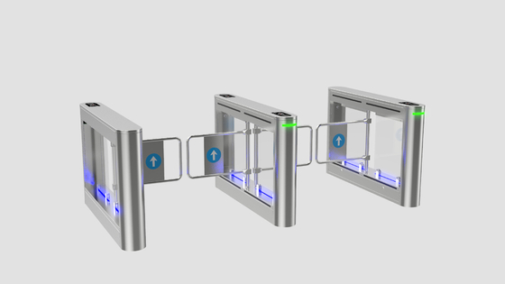 SUS304 Stainless Steel Facial Recognition Turnstile with IP65 Rating