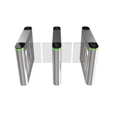 Industrial Armored Facial Recognition Swing Gate