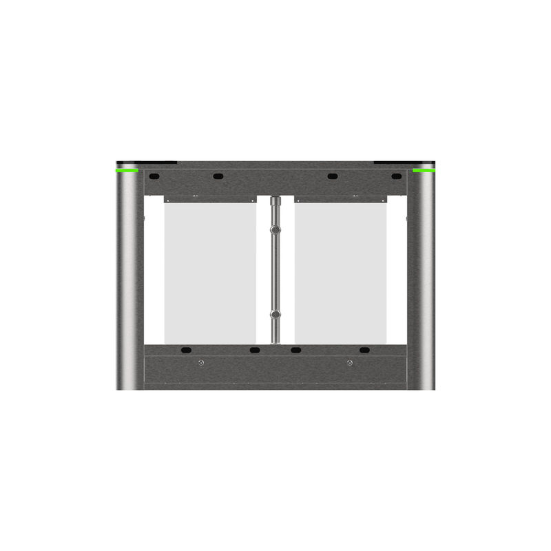 Industrial Armored Facial Recognition Swing Gate