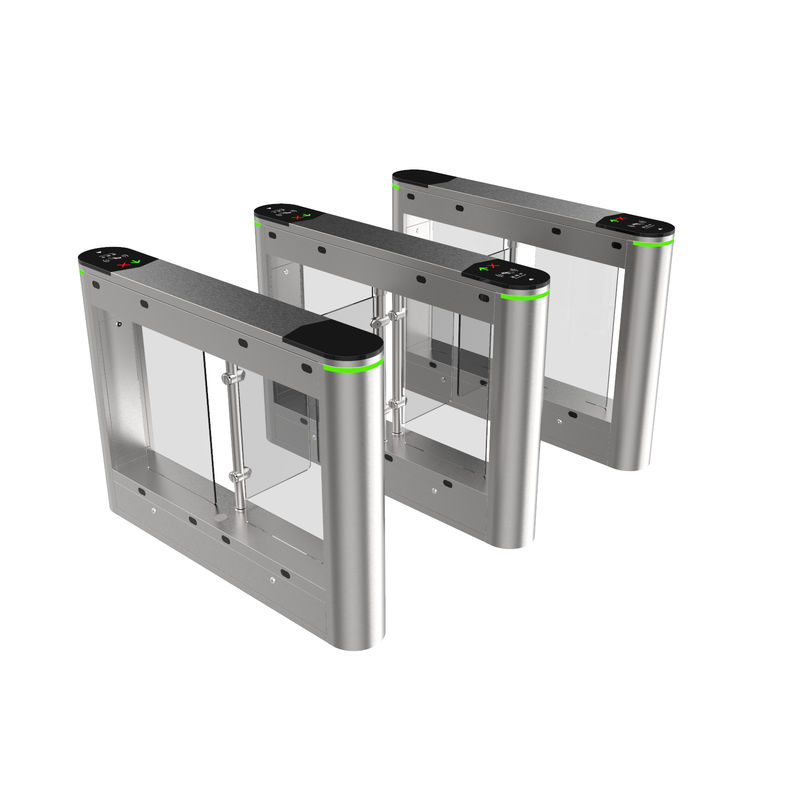 Industrial Armored Facial Recognition Swing Gate