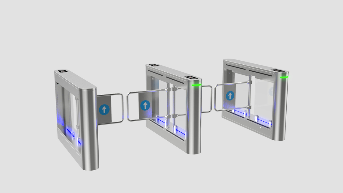 SUS304 Stainless Steel Facial Recognition Turnstile with IP65 Rating