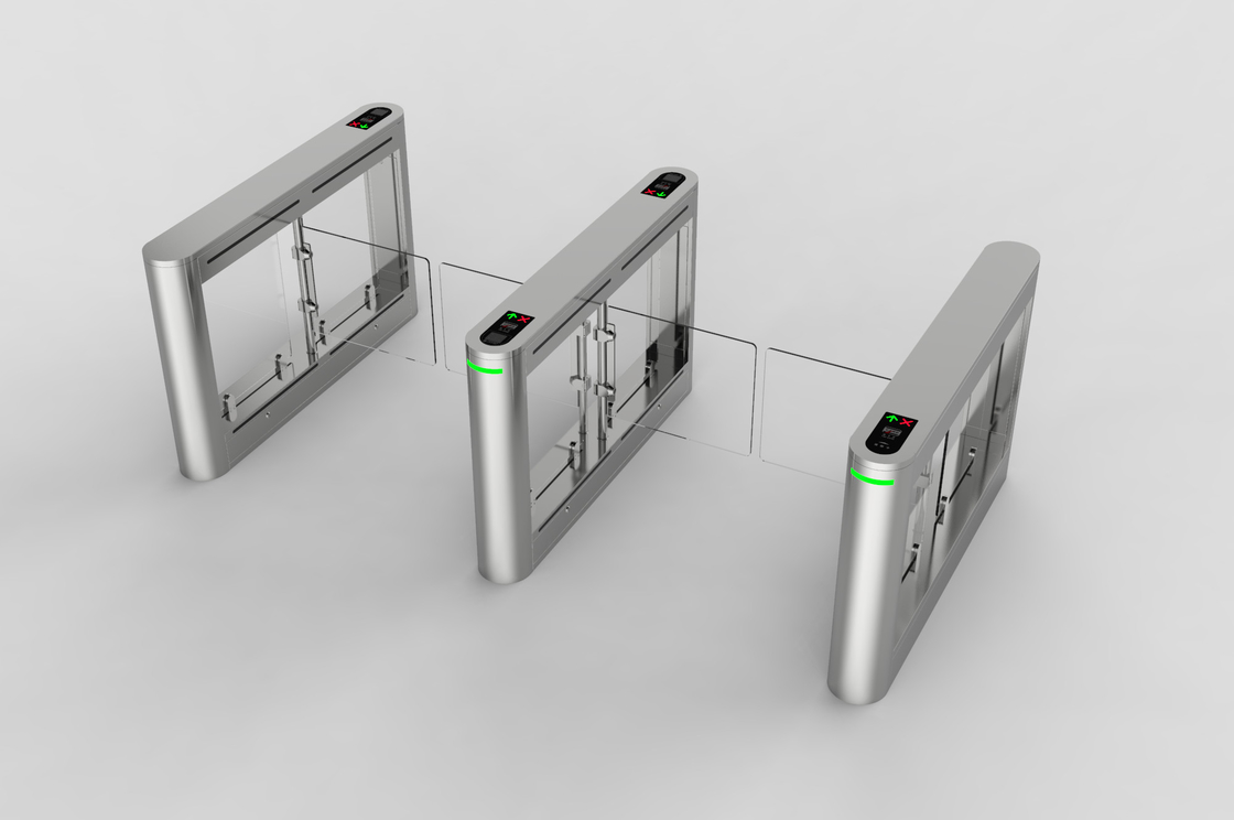 SUS304 Stainless Steel Facial Recognition Turnstile with IP65 Rating