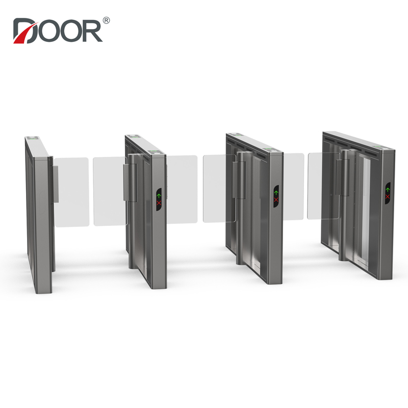Silver Speed Gate Turnstile Fastlane Turnstile