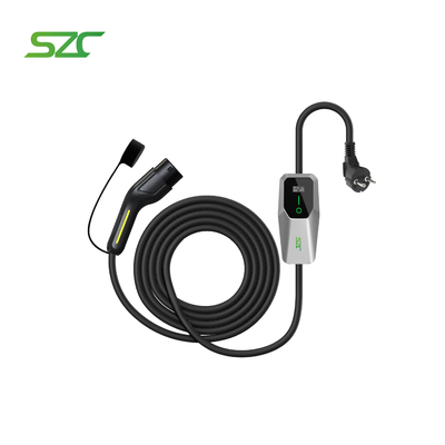 SZC 3.5 KW 1phase chargeur portable de véhicules électriques de type 2
