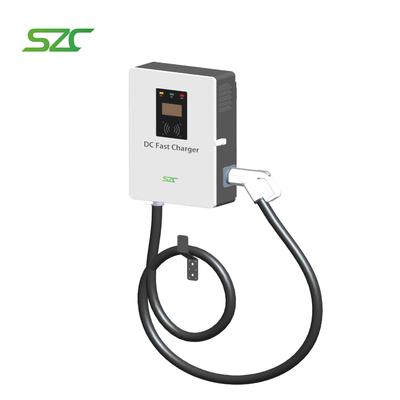 CCS2 Single Gun 4G Wifi DC Charger 20kW 30kW 40kW pour le projet d'ingénierie immobilière